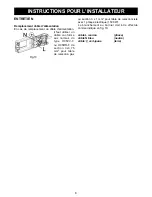 Preview for 9 page of DeDietrich DTE1114B Manual For Installation And Use