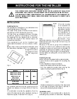 Preview for 18 page of DeDietrich DTE1114B Manual For Installation And Use