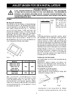 Preview for 51 page of DeDietrich DTE1114B Manual For Installation And Use