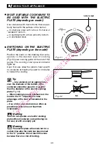 Предварительный просмотр 43 страницы DeDietrich DTE710 Series Manual For Installation And Use