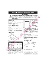 Предварительный просмотр 73 страницы DeDietrich DTE714B Manual For Installation And Use