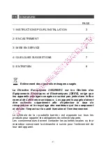 Preview for 3 page of DeDietrich DTE748X Directions For Use Manual