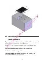 Preview for 46 page of DeDietrich DTE748X Directions For Use Manual