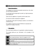 Предварительный просмотр 7 страницы DeDietrich DTE768X User Manual