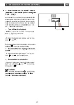 Preview for 25 page of DeDietrich DTG 1138 Series Manual To Installation And Use