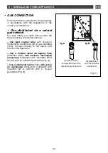 Preview for 43 page of DeDietrich DTG 1138 Series Manual To Installation And Use