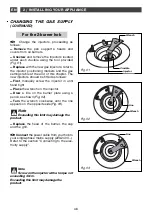 Preview for 46 page of DeDietrich DTG 1138 Series Manual To Installation And Use