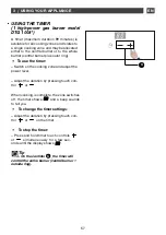 Preview for 57 page of DeDietrich DTG 1138 Series Manual To Installation And Use