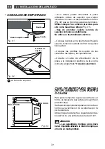 Preview for 72 page of DeDietrich DTG 1138 Series Manual To Installation And Use