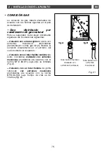 Preview for 75 page of DeDietrich DTG 1138 Series Manual To Installation And Use