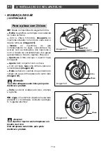 Preview for 114 page of DeDietrich DTG 1138 Series Manual To Installation And Use