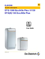 Предварительный просмотр 1 страницы DeDietrich DTG 130 Eco.NOx Plus User Manual