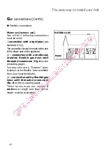 Preview for 44 page of DeDietrich DTG1008 Series Manual For Installation And Use