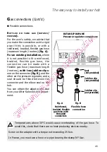 Preview for 45 page of DeDietrich DTG1008 Series Manual For Installation And Use