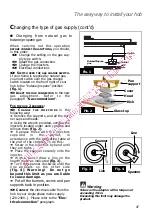 Preview for 47 page of DeDietrich DTG1008 Series Manual For Installation And Use