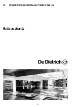 Preview for 11 page of DeDietrich DTH1119X Instruction On Mounting And Use Manual