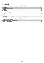 Preview for 13 page of DeDietrich DTH1119X Instruction On Mounting And Use Manual