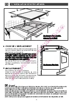 Preview for 4 page of DeDietrich DTI1008X Manual To Installation And Use