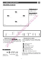 Preview for 20 page of DeDietrich DTI1008X Manual To Installation And Use