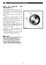 Предварительный просмотр 18 страницы DeDietrich DTI1102V Manual To Installation And Use