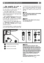 Предварительный просмотр 41 страницы DeDietrich DTI1102V Manual To Installation And Use