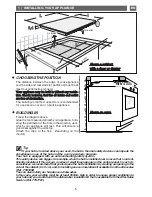 Preview for 5 page of DeDietrich DTI1106XE User Manual