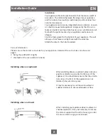 Preview for 11 page of DeDietrich DTi705 Manual To Installation And Use