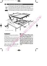 Preview for 4 page of DeDietrich DTI716X Manual To Installation And Use