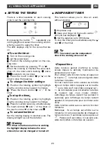 Preview for 8 page of DeDietrich DTV 111 User Manual