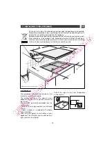 Предварительный просмотр 15 страницы DeDietrich DTV701 Manual To Installation And Use