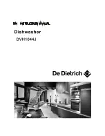 DeDietrich DVH1044J Instruction Manual preview