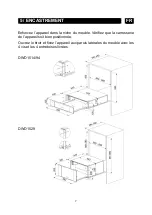 Preview for 7 page of DeDietrich DWD1514/94 Manual