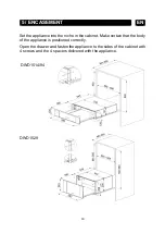 Preview for 19 page of DeDietrich DWD1514/94 Manual