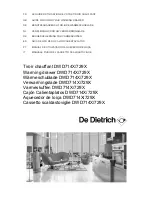 DeDietrich DWD714X Manual For Using preview