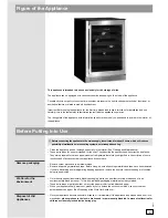 Preview for 2 page of DeDietrich DWS860XC User Manual