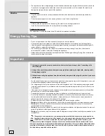 Preview for 3 page of DeDietrich DWS860XC User Manual