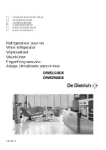 Предварительный просмотр 1 страницы DeDietrich DWSL980X Instructions For Use Manual