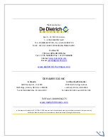 Preview for 8 page of DeDietrich Gas 310 Eco Series Installation Manual