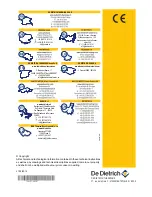 Preview for 40 page of DeDietrich Kaliko TWH 200E User Manual