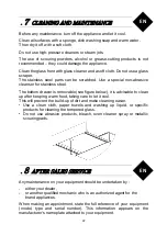 Preview for 11 page of DeDietrich TIROIR CHAUFFANT DWD7400 User Manual