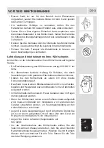 Preview for 7 page of DeDietrich VEKS7085 User Manual