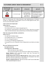 Preview for 17 page of DeDietrich VEKS7085 User Manual