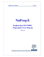 Preview for 1 page of DediProg NuProg-E User Manual