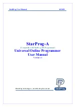 Preview for 1 page of DediProg StarProg-A User Manual