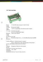 Preview for 12 page of Deditec ETH-TTL-64 Hardware Description