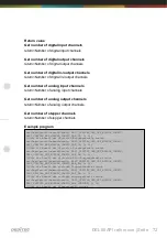 Preview for 72 page of Deditec USB-OPTOIN-8 Hardware Description