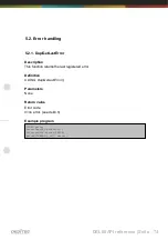 Preview for 74 page of Deditec USB-OPTOIN-8 Hardware Description