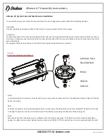 Предварительный просмотр 15 страницы Dedoes Alliance A7 Assembly Instructions Manual