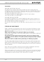 Preview for 6 page of dedolight DEB1200D Operating Instructions Manual