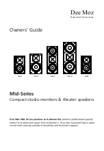 Dee Moz M08D Owner'S Manual preview